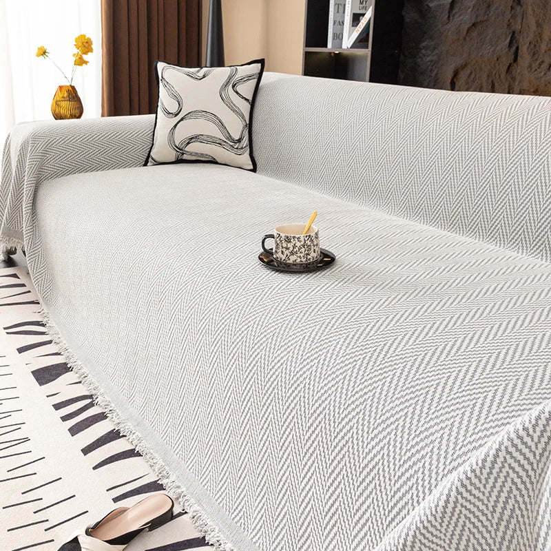 FancySofas Bankhoes - Visgraat